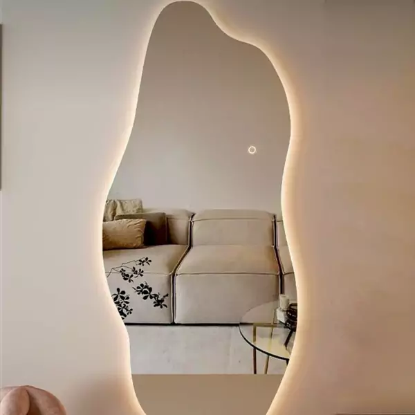 آینه بک لایت دفرمه