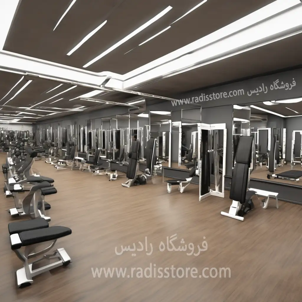 آینه با کیفیت باشگاهی - آینه قدی برای سالن ورزشی