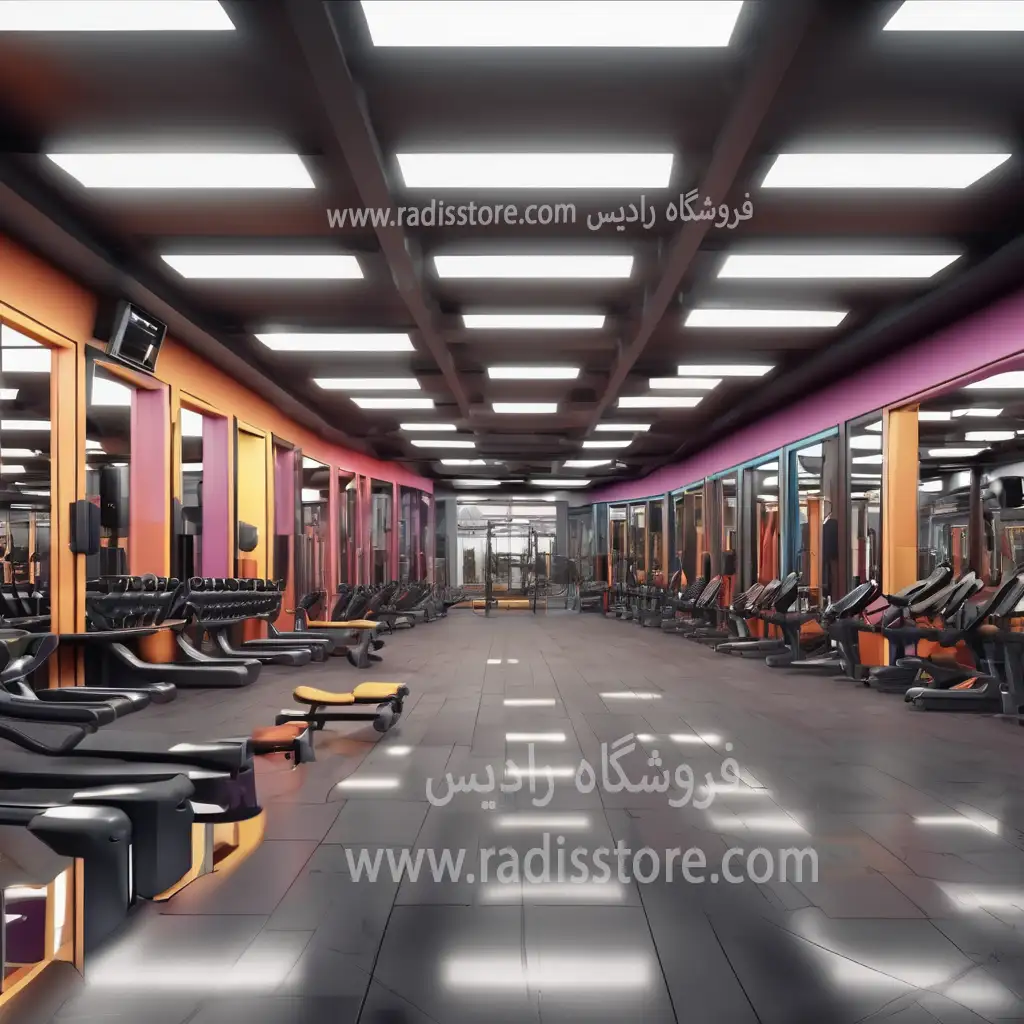 آینه با کیفیت باشگاهی - آینه قدی برای سالن ورزشی