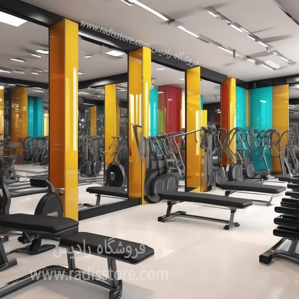 آینه با کیفیت باشگاهی - آینه قدی برای سالن ورزشی