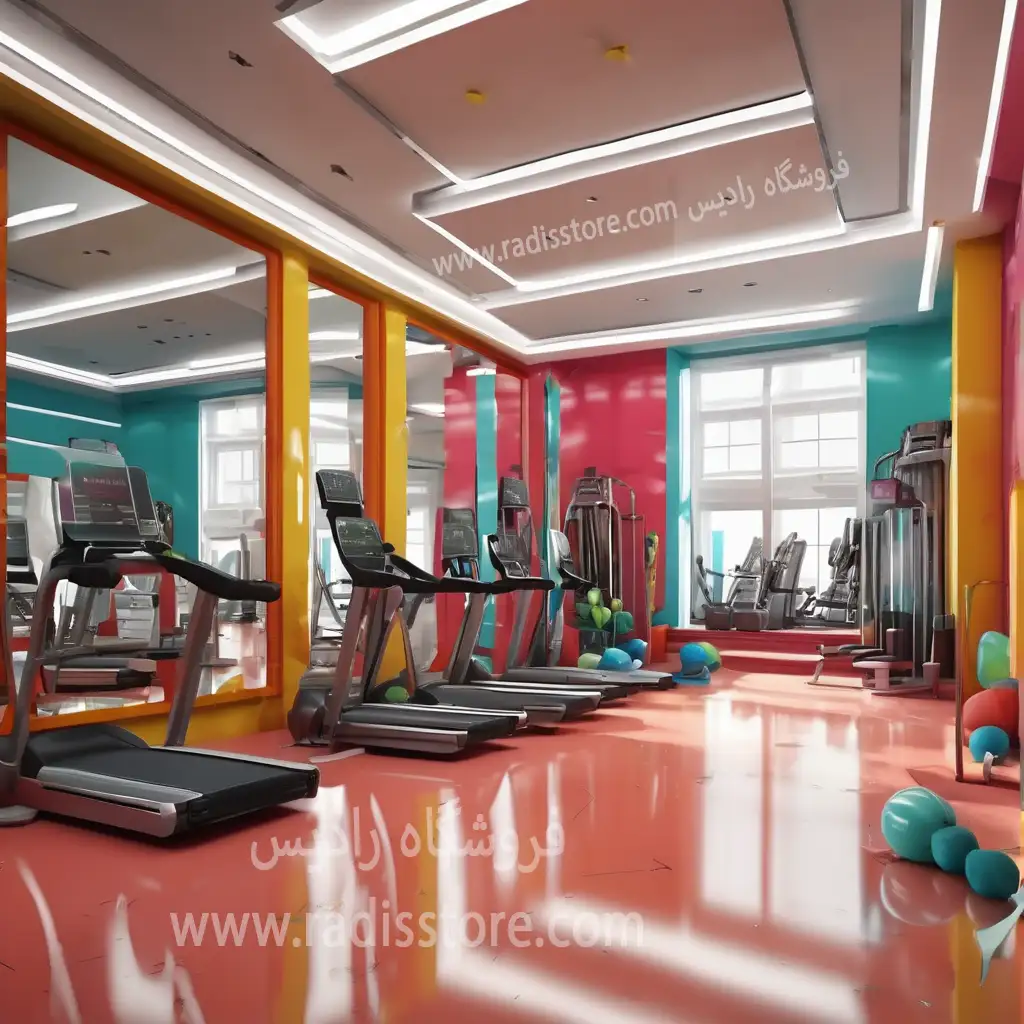 آینه با کیفیت باشگاهی - آینه قدی برای سالن ورزشی