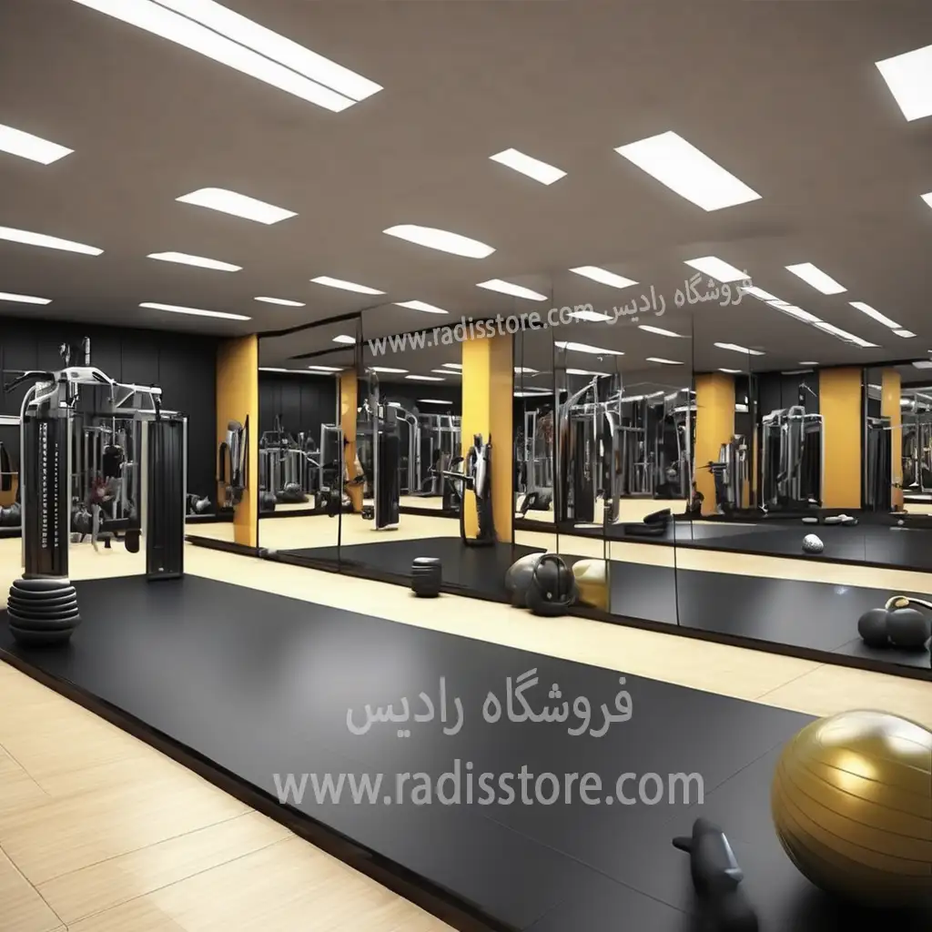 آینه با کیفیت باشگاهی - آینه قدی برای سالن ورزشی