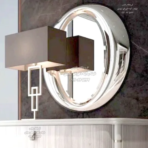 آینه دیواری دست ساز طرح زبرو