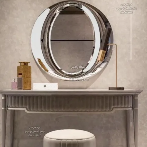 آینه دیواری دست ساز طرح زبرو