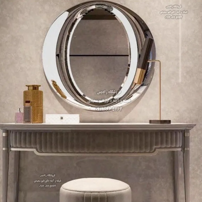 آینه دیواری دست ساز طرح زبرو