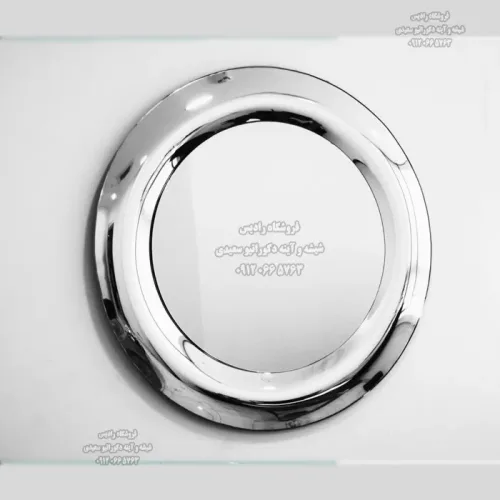 آینه دیواری برجسته طرح ماه - آینه دست ساز سه بعدی طرح ماه