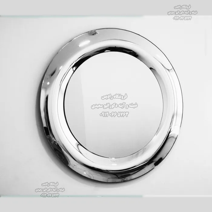 آینه دیواری برجسته طرح ماه - آینه دست ساز سه بعدی طرح ماه