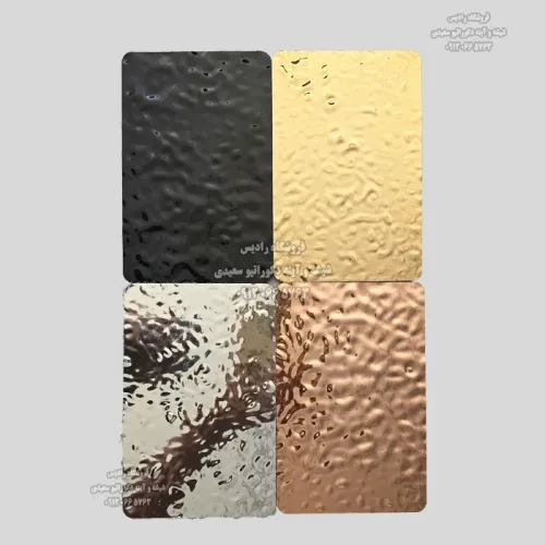 دیوار پوش لوکس استیل - پنل بامبو