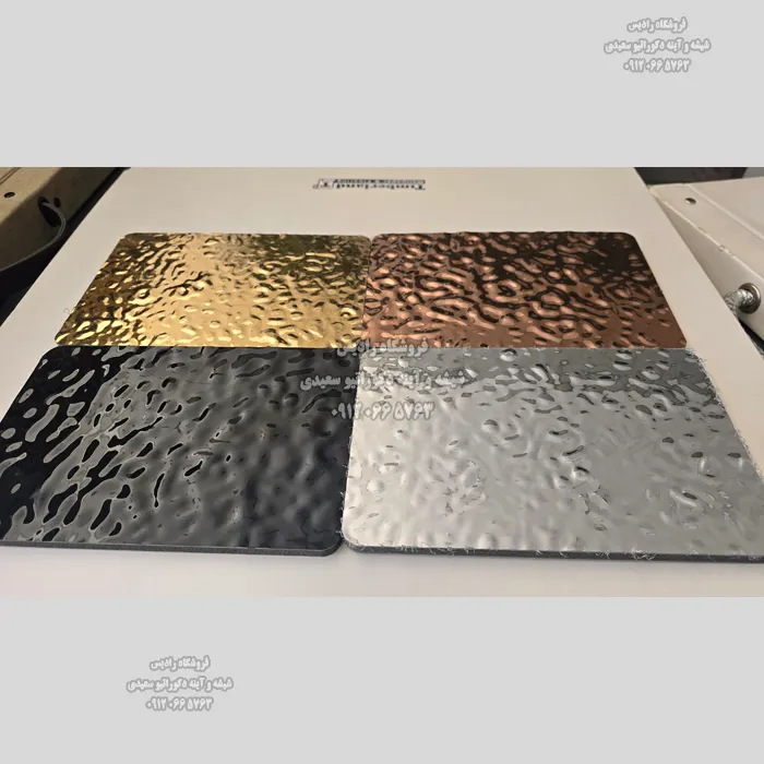 دیوار پوش لوکس استیل (بامبو پنل طرح استیل ) - تصویر 2