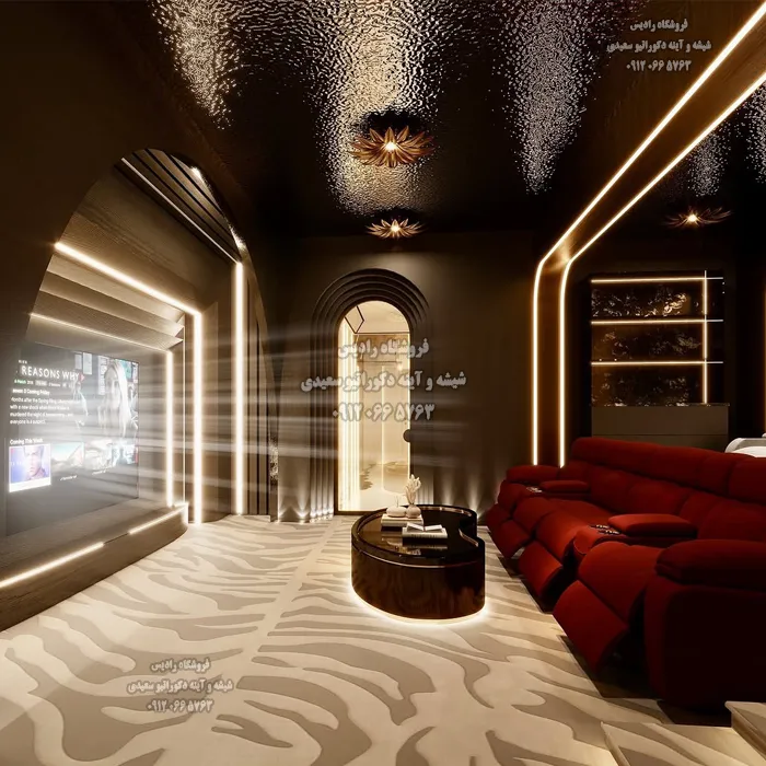 دیوار پوش لوکس استیل (بامبو پنل طرح استیل ) - تصویر 13