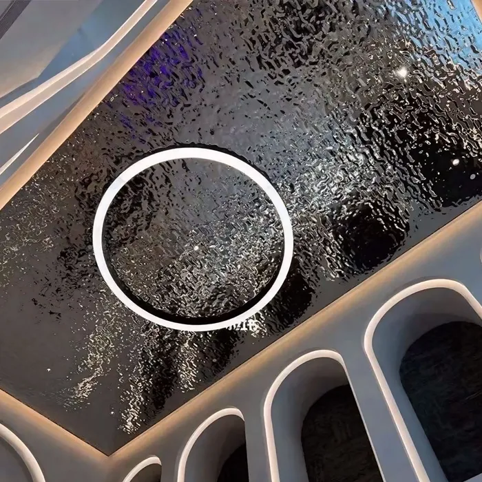 دیوار پوش لوکس استیل (بامبو پنل طرح استیل ) - تصویر 16