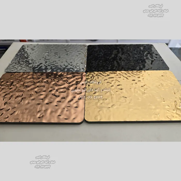 دیوار پوش لوکس استیل (بامبو پنل طرح استیل ) - تصویر 3