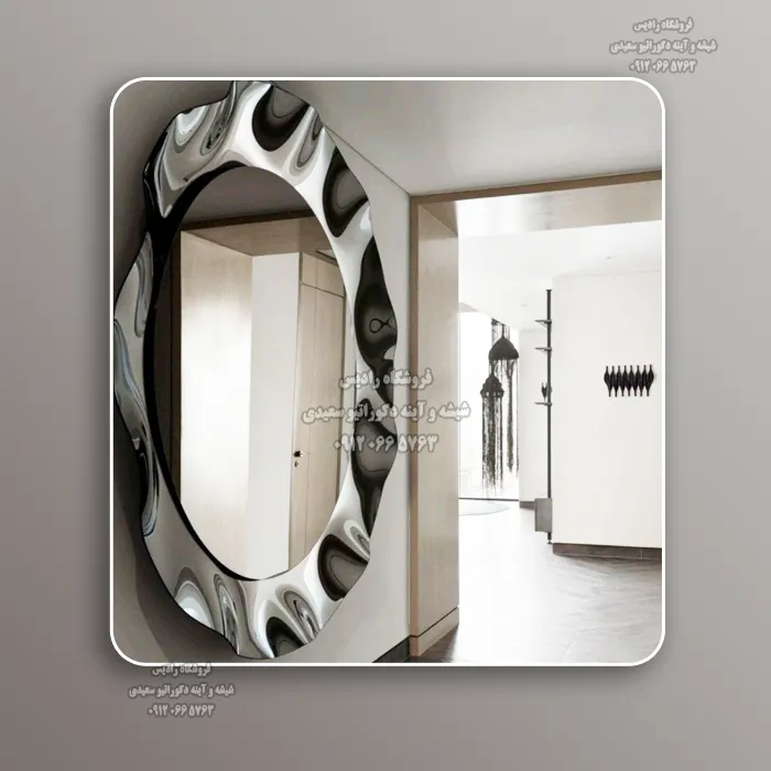 آینه دست ساز دیواری مدل الویا 1