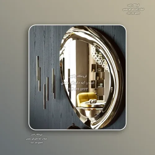 آینه دست ساز دیواری مدل ولونا