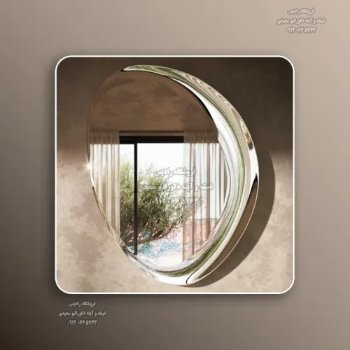 آینه دست ساز دیواری مدل ولونا